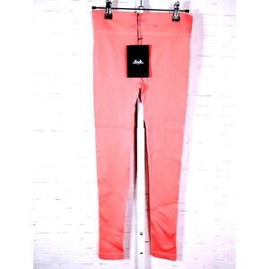 Civil Regime No‎ Tomorrow Ribbed Leggings Coral Size Medium